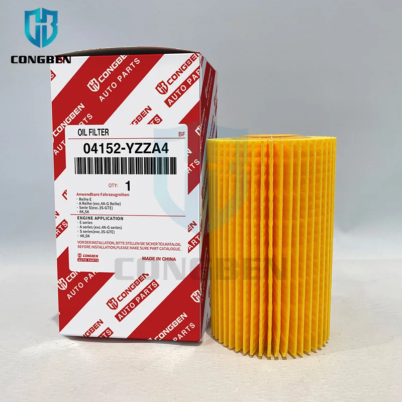 

Wholesale Car Engine Cleaner Parts Oil Filters Manufacturer 04152-38020 Automotive Replacement Oil Filter 04152-YZZA4