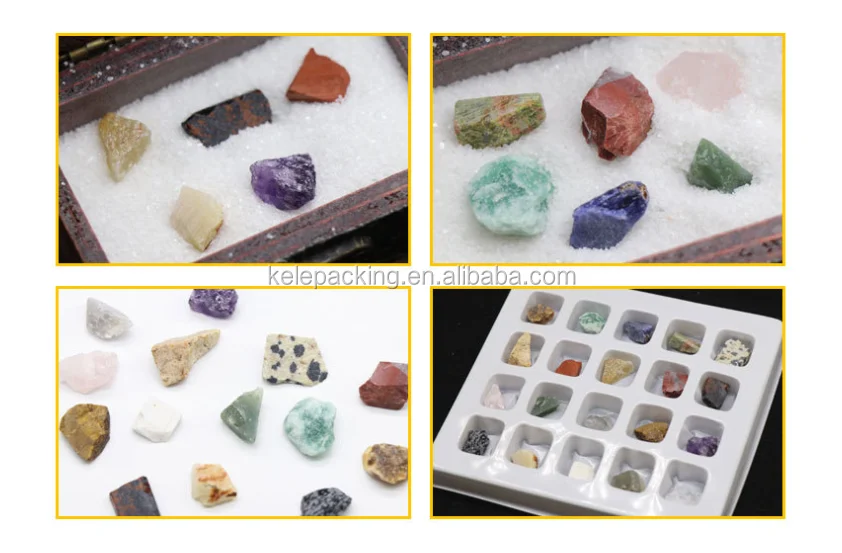 gemstones gem crystals stones pebbles minerals educational SEN creation station 