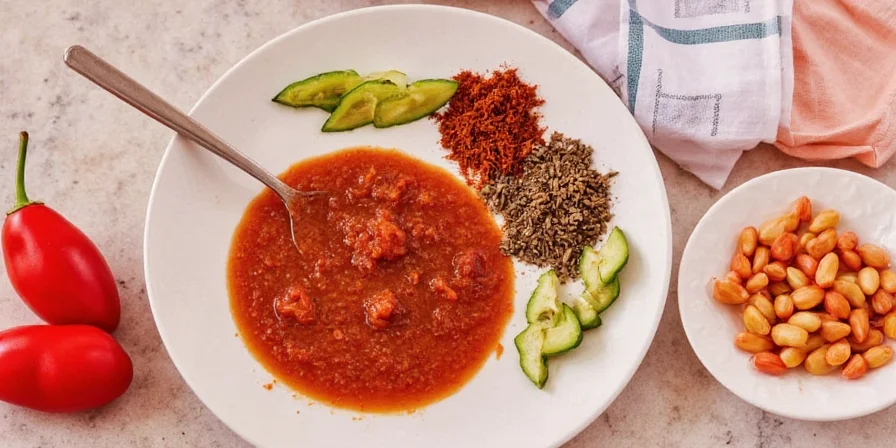 Sweet Pepper Relish and Spices