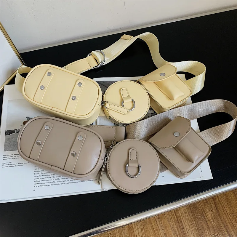 

Fashion Trends Ladies Bags Ladies Designer Handbags Women Custom Bags Crossbody Small Mini Handbag Three set Bags For Girls