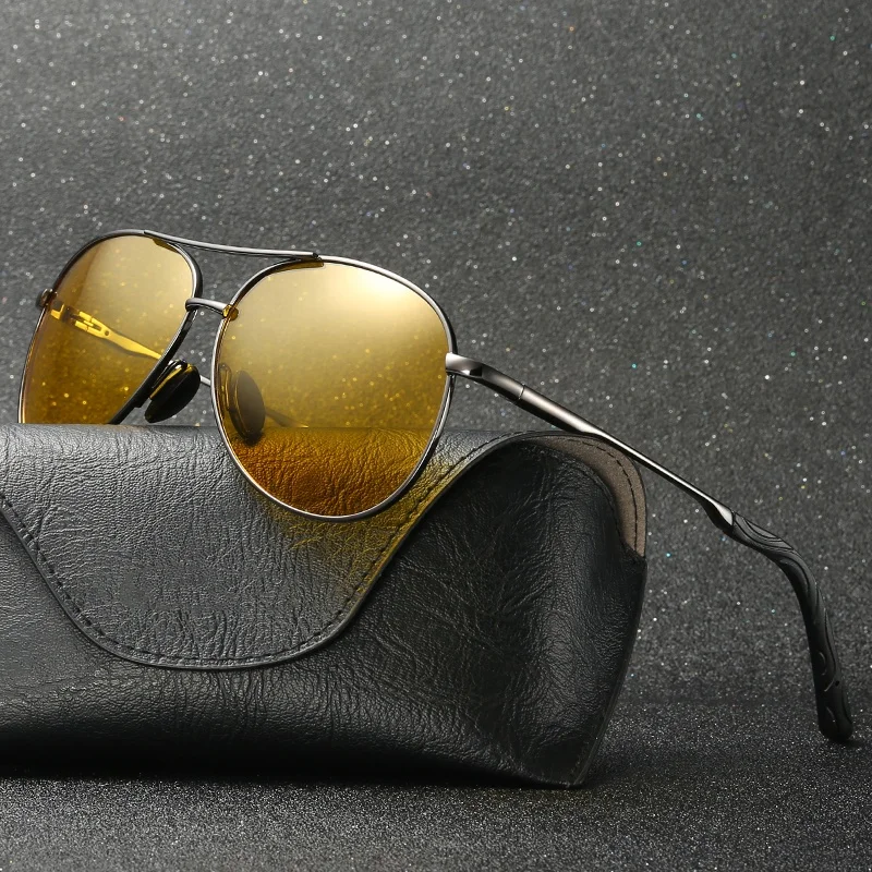 
2019 Mens Night Vision Gafas De Sol Hombre Sun glasses For Driving 