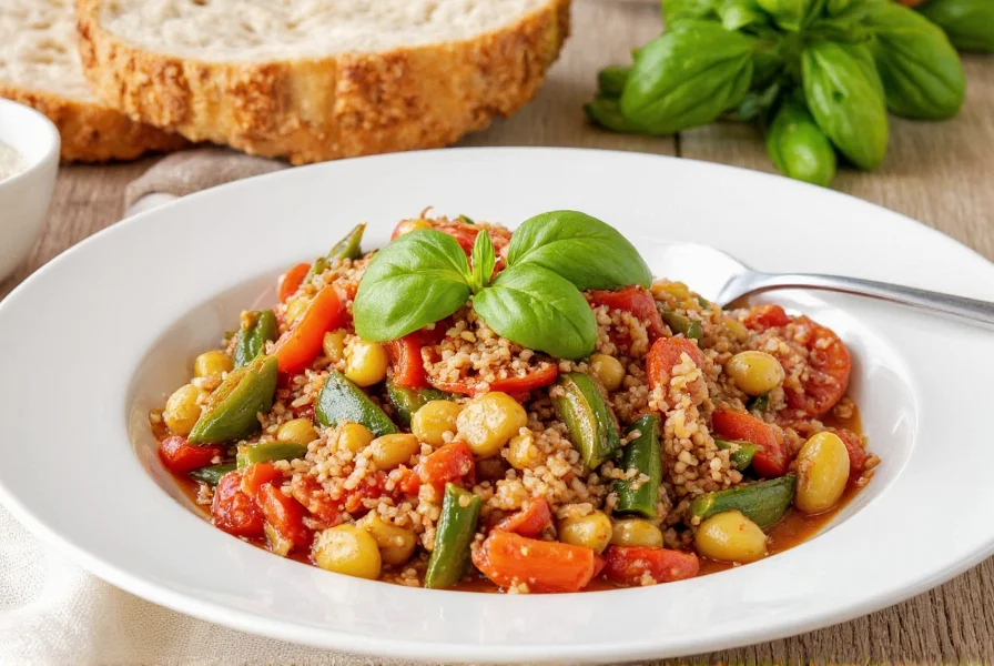 DIY Italian vegetable mix ingredients in a bowl