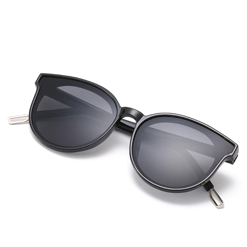 

RENNES [RTS] Fashion Women Color PC frame Cat Eye UV400 Sun glasses Elegant Oversized Sunglasses, Picture shown
