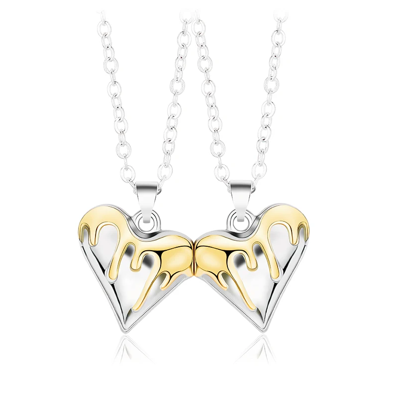 

Kolye New Edition Unique Design couple Necklace Gift Paired maria necklace couple Heart Pendant fashion jewelry necklace
