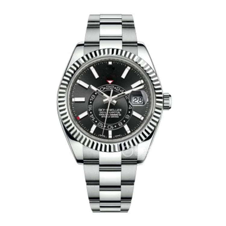 

3A Quality Luxury Automatic 904L Stainless Steel Sapphire Mirror Glass Rolexables Sky-Dweller 42mm watches