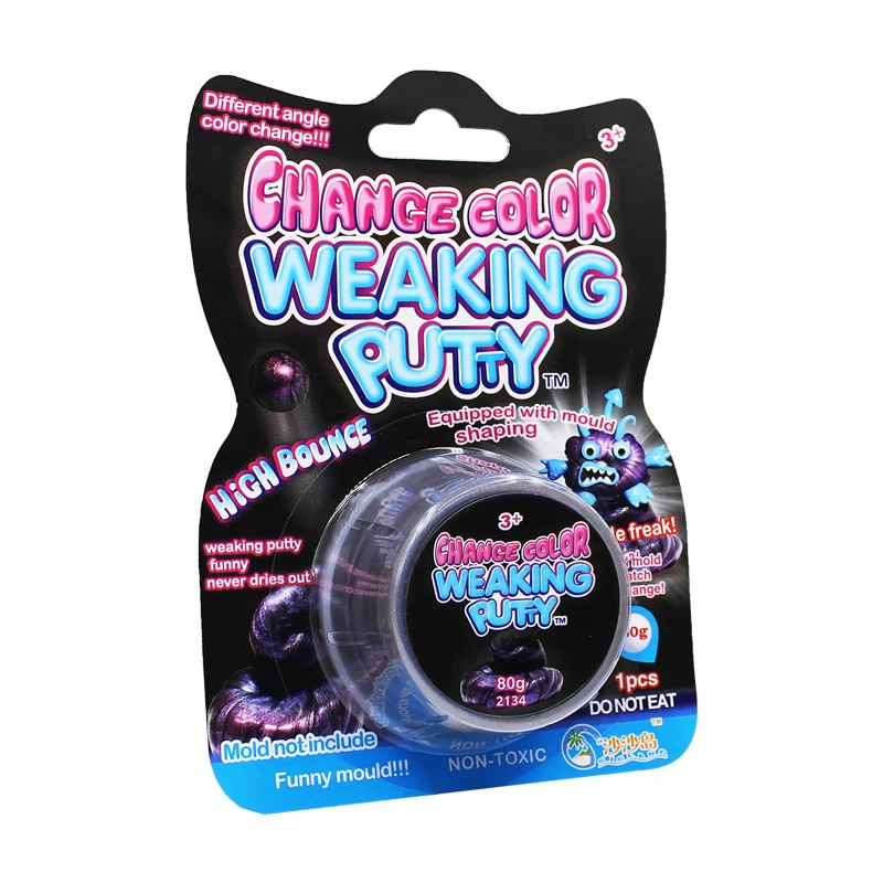 
SISLAND Trending Hot Products Modeling Clay Temperature Changing Bounce Mud Glass Putty 