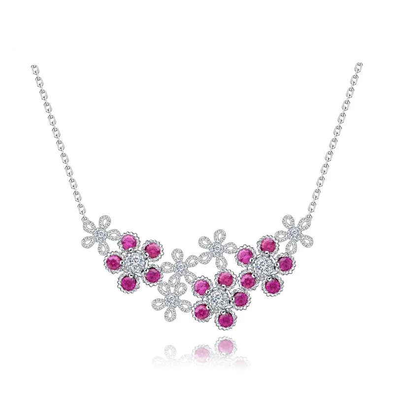 

Factory Sale Cute Trendy Necklace 2021 Women Neckless Necklace Jewelry Flower Trendy Necklace For Sale