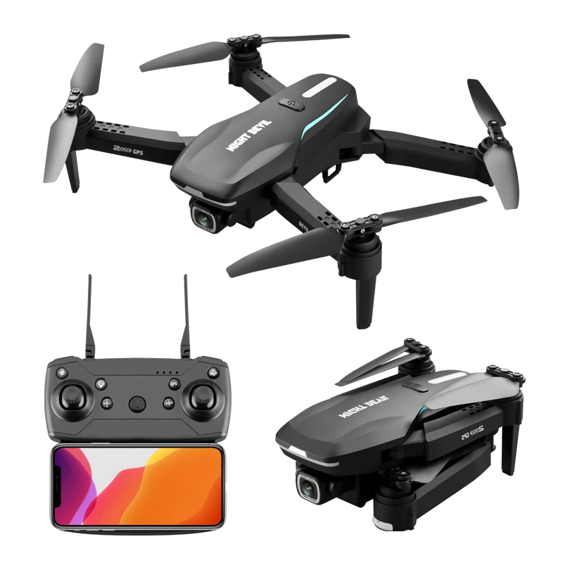 

Free Shipping Drone with HD Camera and GPS / Dropshipping Camera 4k HD RC Foldable Drone