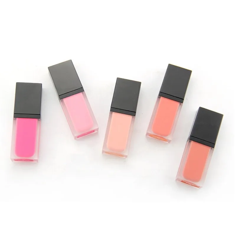 

New products 2021 popular sale Private label 5 colors make up oem liquid blush