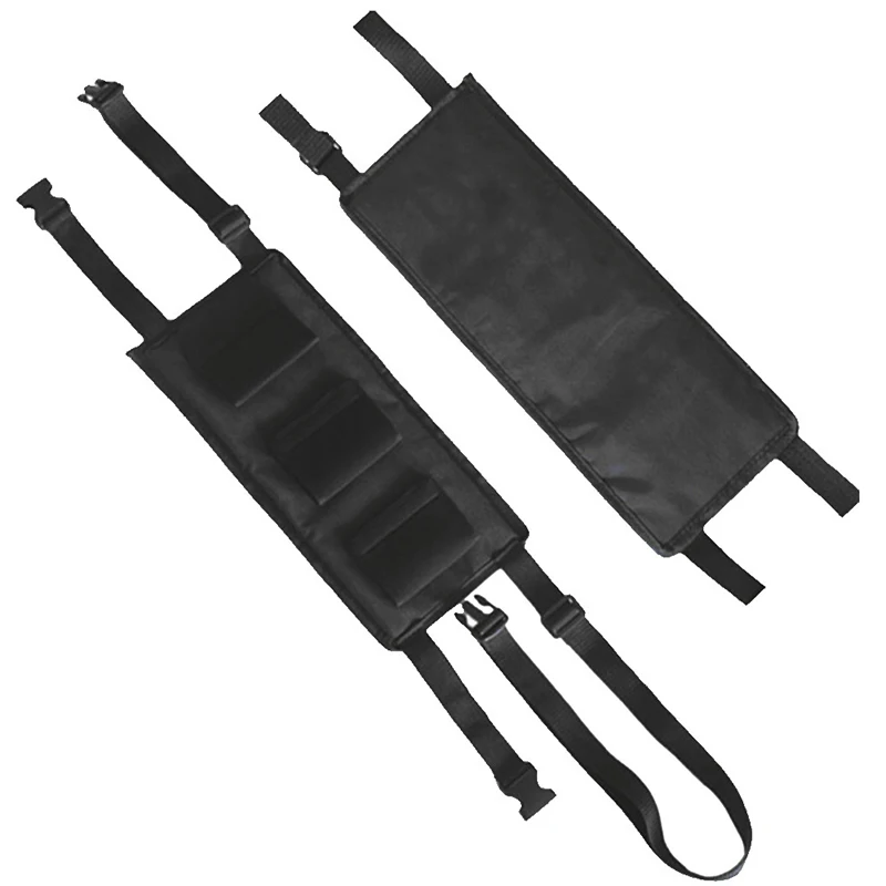 

Travel Fish Pole Saver Belt Clamp Vehicle Seat Car Fishing Rod Holder Storage Racks, Black