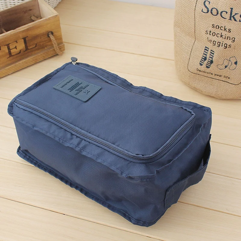 

Manufacturer Supply Gym Sport Shoes Storage Carry Bags travel golf shoe bag Portable Travel Zipper Shoe Bag, Customized color