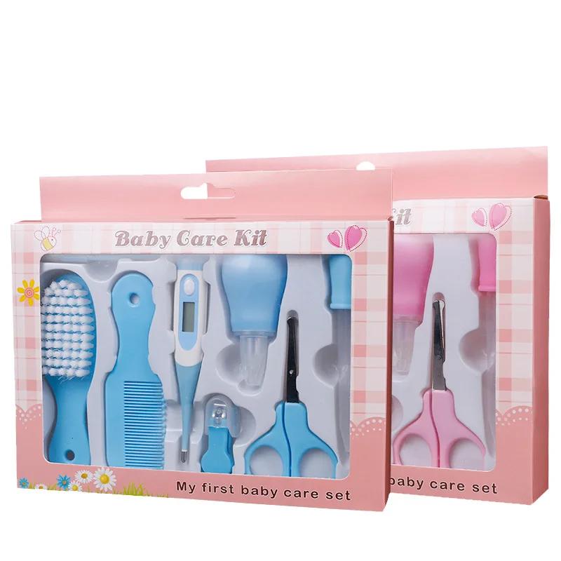 

deluxe baby nail cutter Infant health care kit Baby Grooming Kits baby nail clippers set, Pink