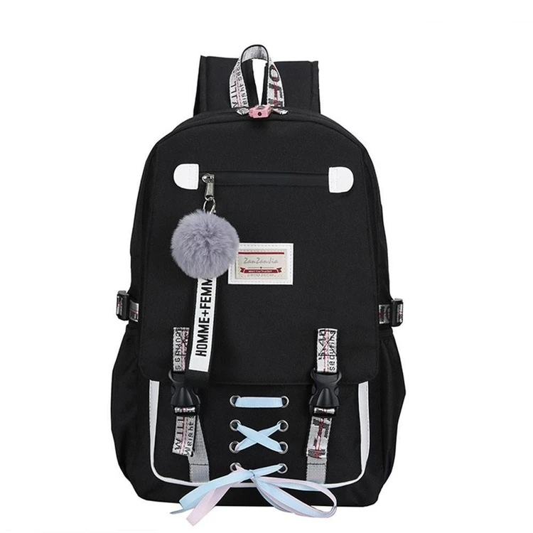 

2020 Wholesale Waterproof Nylon Backpack For Cute Boys And Girls Multi Pocket Travel Zipper School Backpack