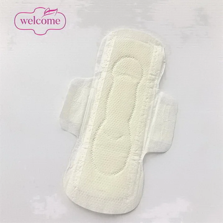 

Alibaba Stock Other Feminine Hygiene Products Cotton Fabric Material Sanitary Napkin Pad Machine Making Machine Small