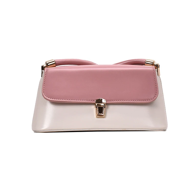 

2020 High Quality Luxury Design Fashion Armpit handbags Leather women Shoulder Bags, Khaki,green,black,orange,pink