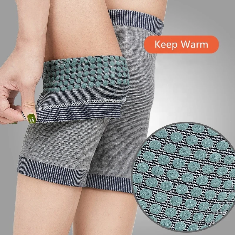 

Anti-cold Self Heating Knee Pads Tourmaline Magnetic Knee Support Patella Warmer for Outdoor Sport 1 Pair, Blue, orange knee pads