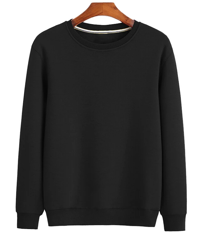 

Fat guys fall and winter blank loose men crewneck jumper sweater