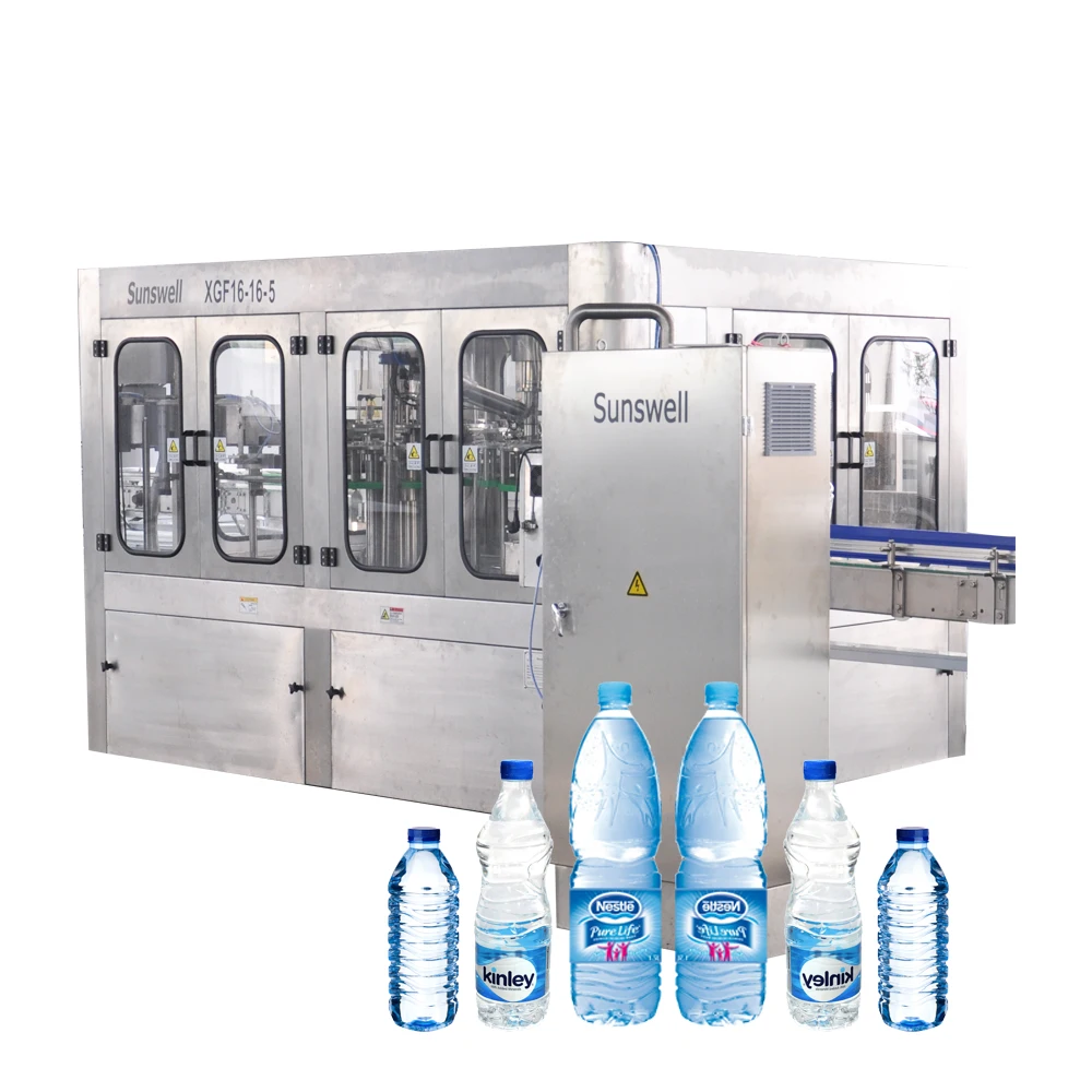 Turnkey Project A To Z Pure Water Bottling Filling Labeling Packing
