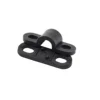 Factory direct plastic small cable clamps Combined wire fixing clamps Screw hole distance 18-19mm