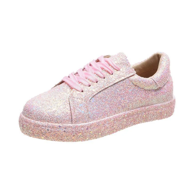 

hot selling plus size fashion sequin hiking shoes women's fashion sneakers sports shoes outdoor street footwear shoes, 4color as picture