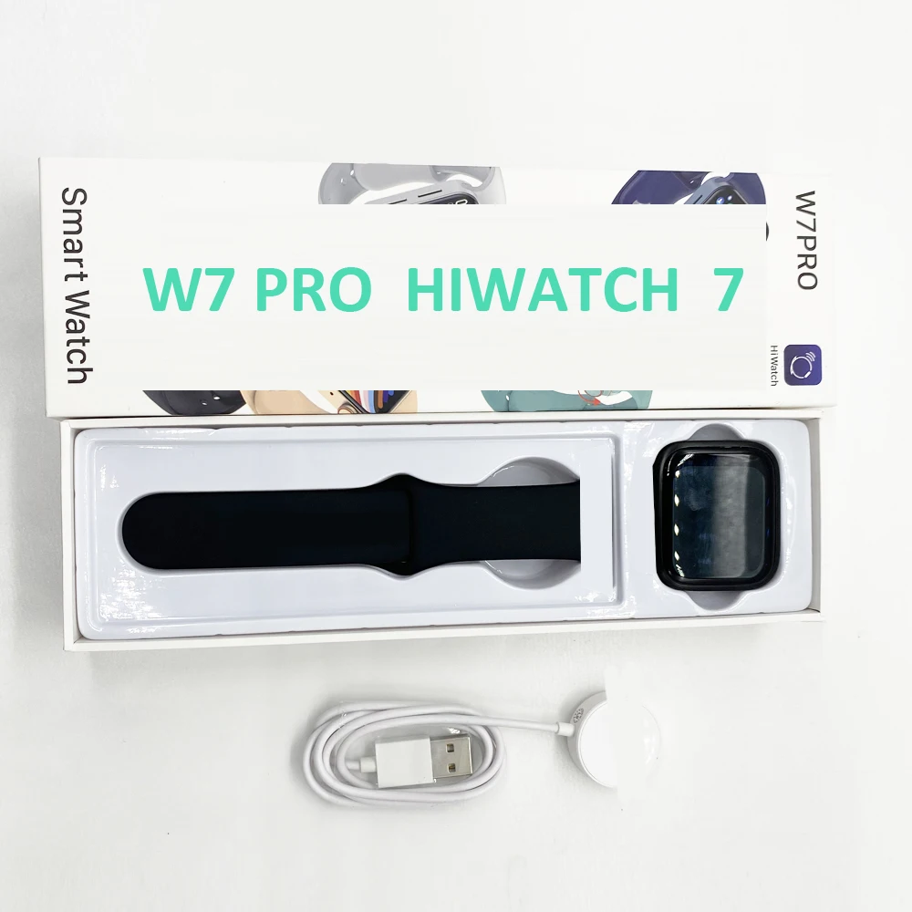 

Most Popular New Top Selling product W7Pro Smartwatch Blood Oxygen Monitor Touch Watch Smart Watch W7 pro