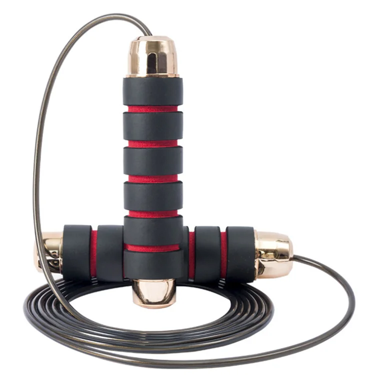 

Cheap PVC coated steel weight speed skip rope for training cardio exercise