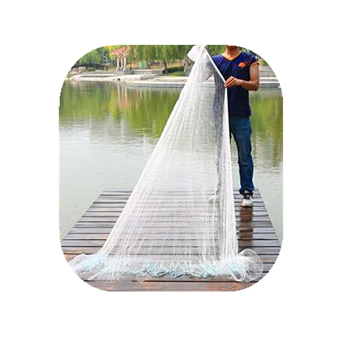 

Nylon Netting Big Size American style drawstring Cast Net