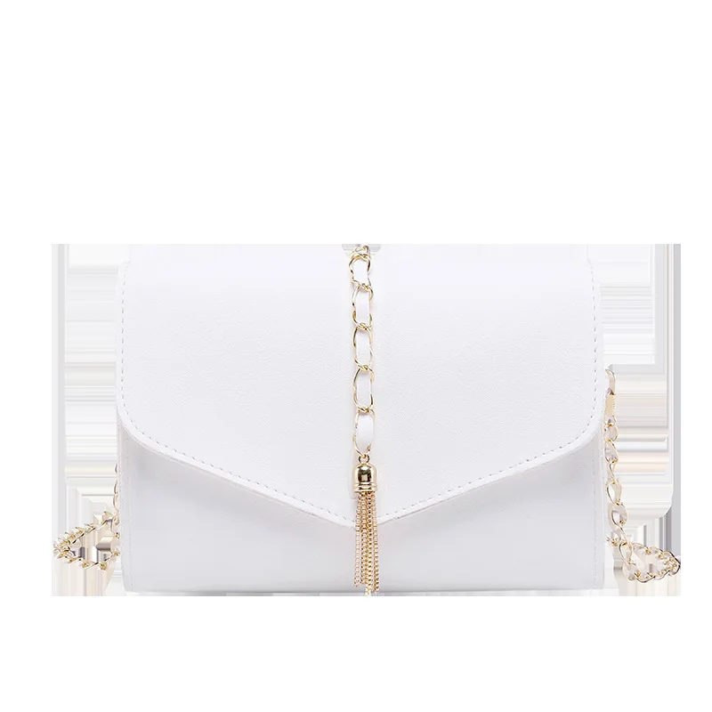 

Tassel Small Square Purse New Fashion One-Shoulder Messenger Handbag Crossbody Bag