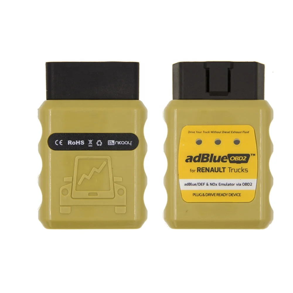 

Adblue Emulator OBD2 Diagnostic tool AdblueOBD2 Emulator Programmer for RENAULT Trucks Support Euro 4/5