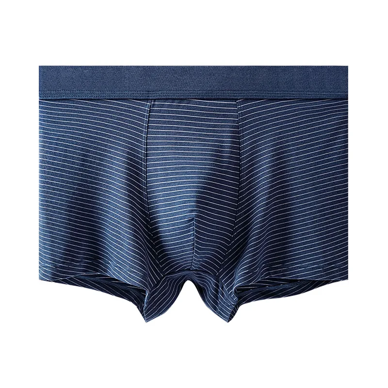 

Wholesale Summer trend ultra thin quick dry breathable lightweight mid waist Modal cotton seamless men's boxer briefs