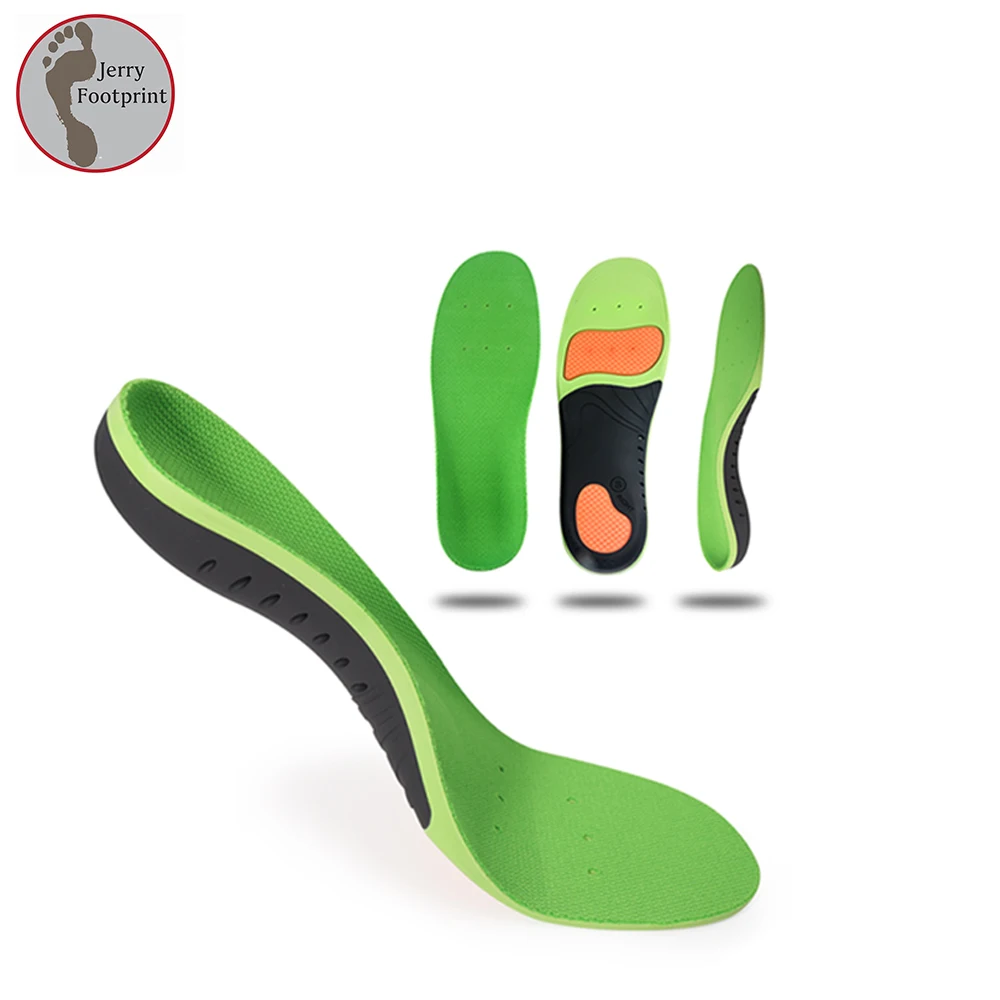 

Comfort High Arch Full Length Orthotic Arch Support Over Pronation Fallen Arch Flat Feet Orthopedic Insole for Men and Women