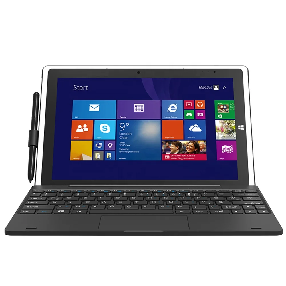 

Ultra thin 10.1" Intel N4000 Dual Core 4GB 32G Notebook VBOOK License Windows 10 tablet pc with detachable keyboard