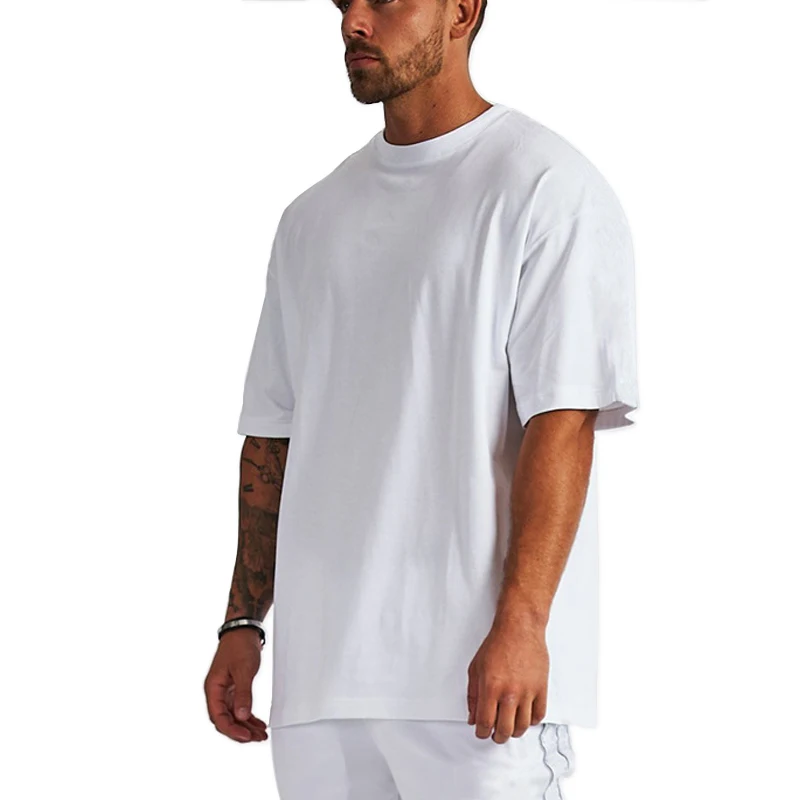 

Wholesale Oversized Tshirts Plain Blank T Shirts Cotton Mens T-Shirt Graphic Printing T Shirts Plus Size Custom Men's T-shirts