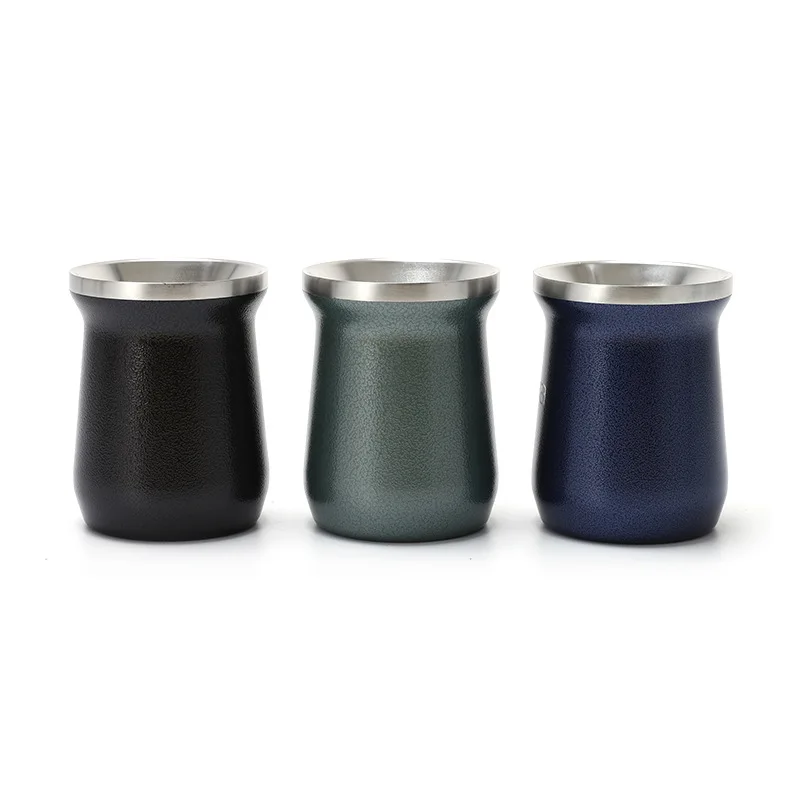 

Mate cup 2021 new Classic Mate stainless steel cup 236ml small capacity coffee mug, Customized color acceptable