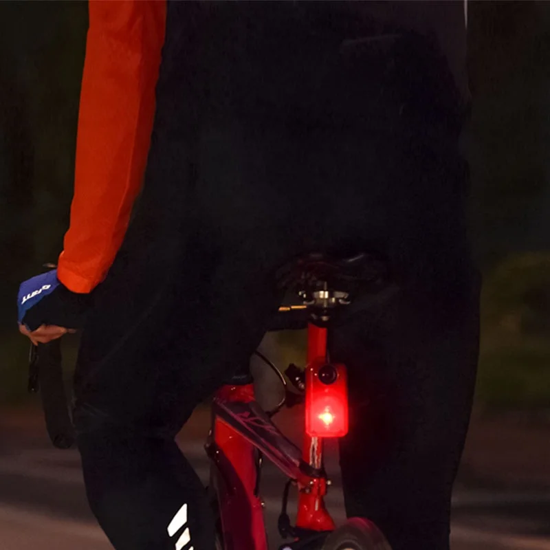 

USB Rechargeable Bicycle Rear Cycling Flashlight Full HD Rear WiFi Bike Light Cam Bike Camera with LED Tail Light