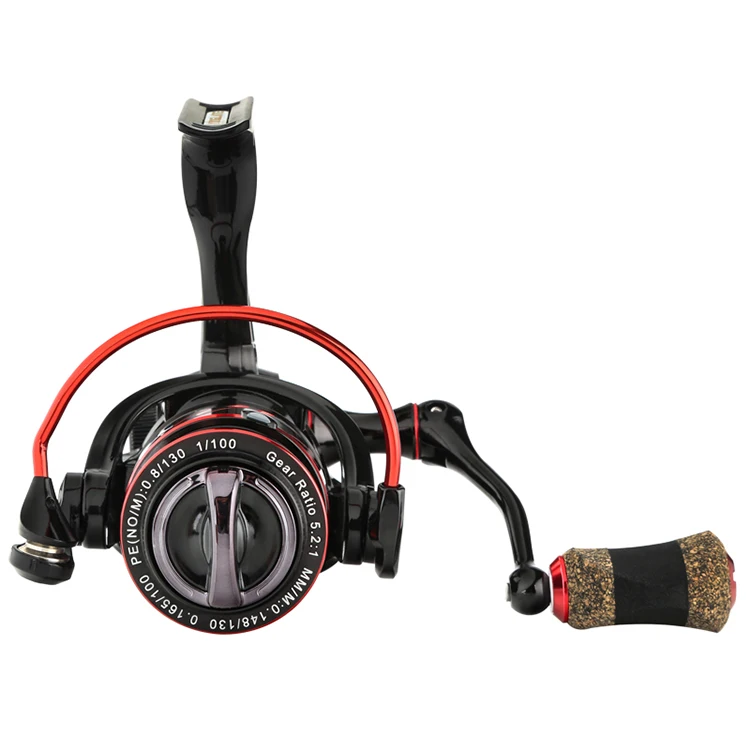 

Newbility 10BB 5.2:1 Gear Ratio metal fishing reel 198g/248g salt water fishing reel high quality fishing reel, Red fishing reels