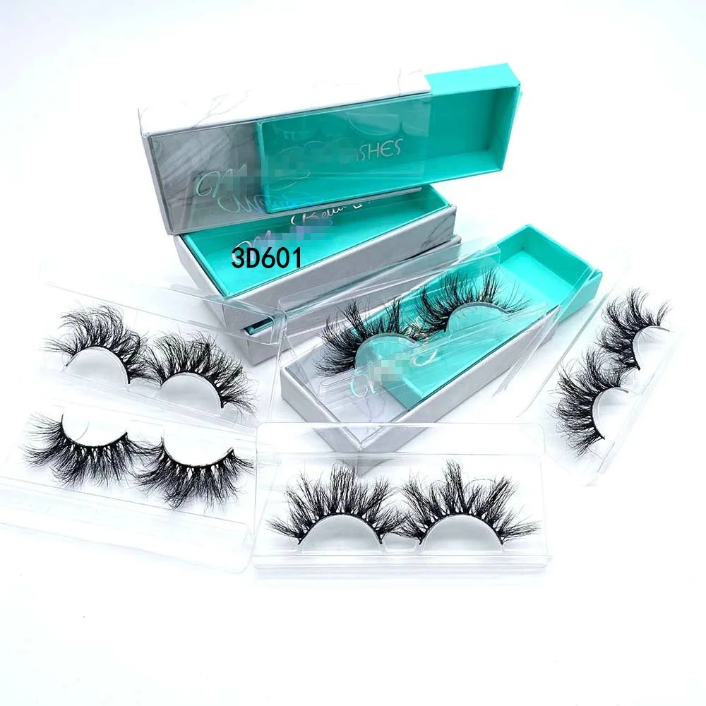 

Custom Private label 3d mink fluffy eyelashes 5D 25MM mink lahes custom eyelash packaging