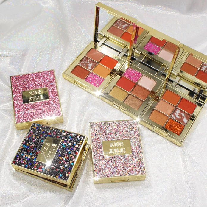 

OEM Hot Sale Cosmetics Wholesale Shimmer and Shine Makeup High Pigment Eyeshadow Palette Private Label Eye Shadow, Customization welcome