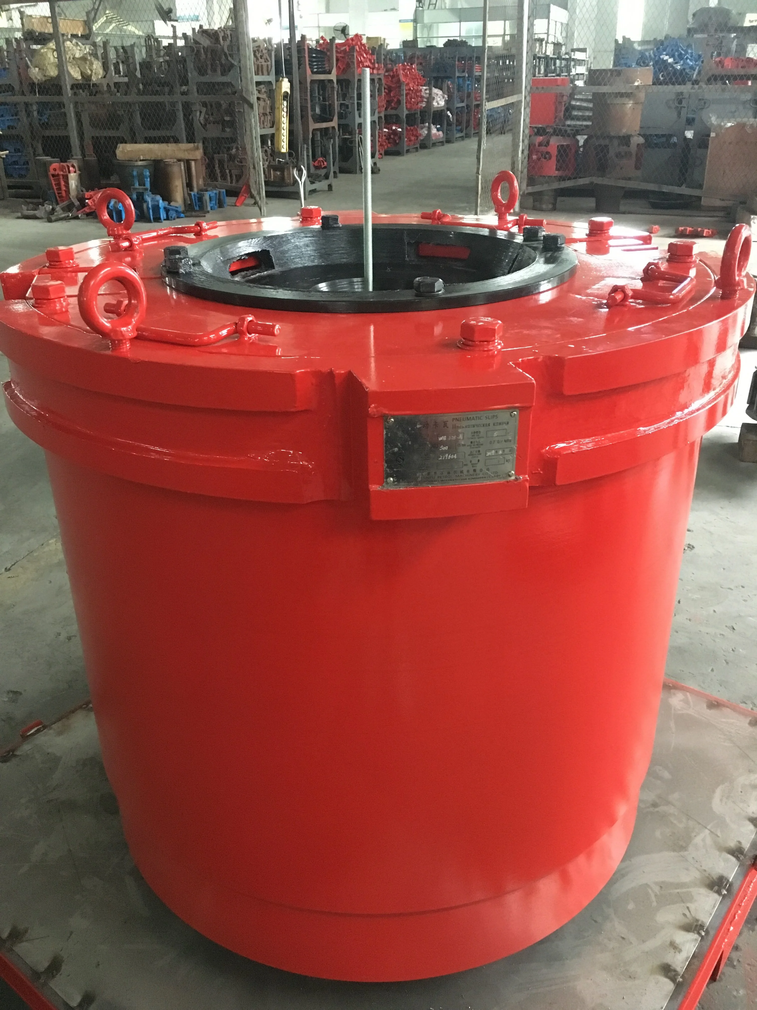 
Newly manufactured high quality API Drill Pipe Slip WQ375-A Pneumatic Slips 