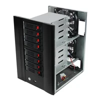 

Wholesales price 8bays IPFS Mining Network NAS Hard Drive Server case nas case 8 bay