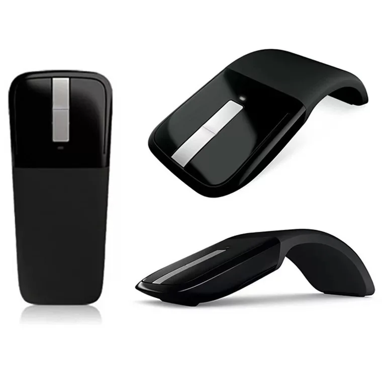 

Optical USB 2.4G Wireless Computer Mouse Arc Touch Ergonomic 3D Mouse Folding Office Mice For Apple PC Mac Microsoft Surface