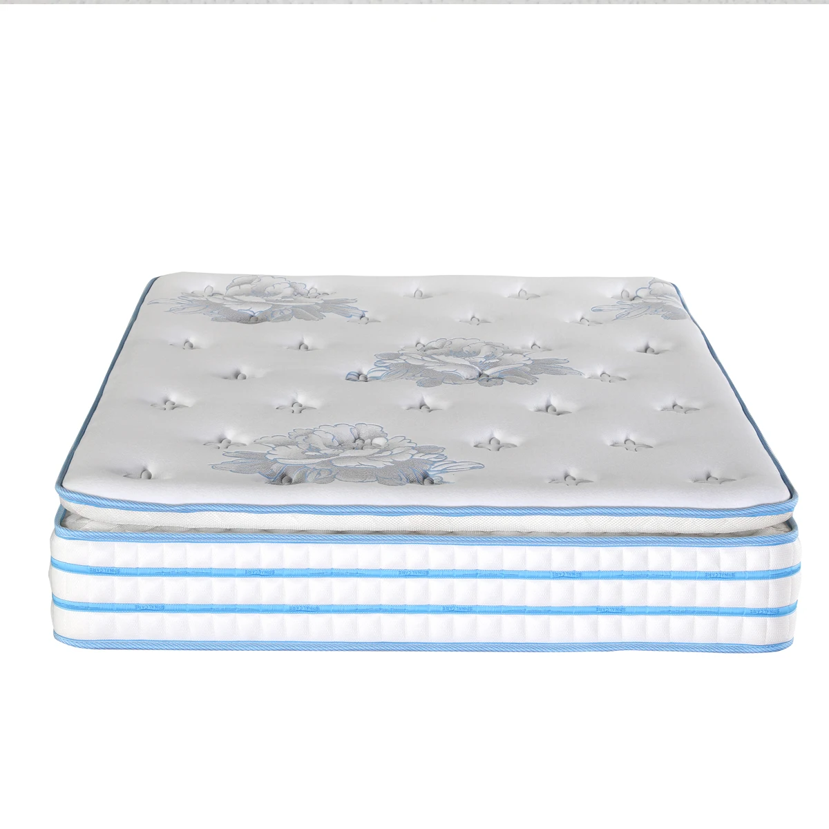 

Hypo-allergenic folding mattress gel memory foam pocket spring mattress in a box California King Bedroom Mattress