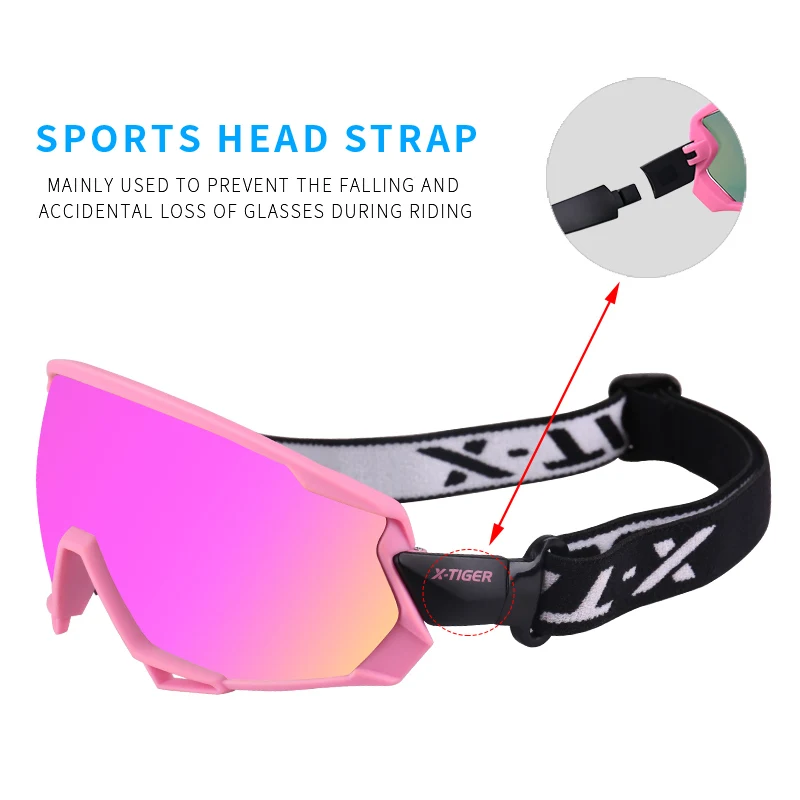 
X-TIGER Cycling Glasses Polarized Outdoor Sports Bicycle Glasses MTB Bike Sunglasses Wind Racing Goggles Woman Cycling Eyewear 