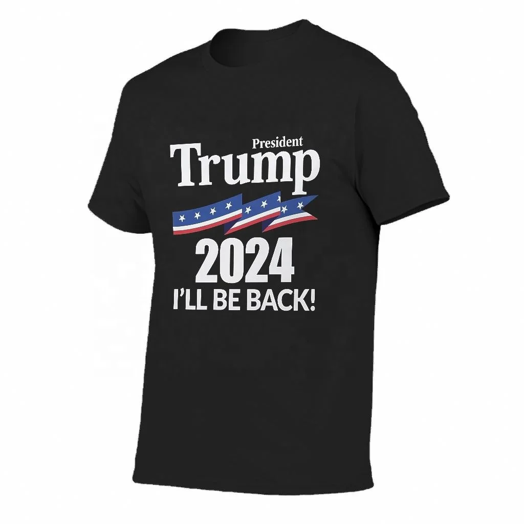 

Drop Shpping 2024 I'll Be Back Tshirt Custom Quality Printing T Shirts