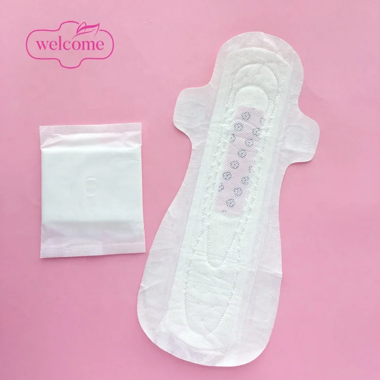 

Factory Hygienic Ladies Longrich Pad Zip Lock Bag Period Pads Organizer Organic Cotton Sanitary Pads
