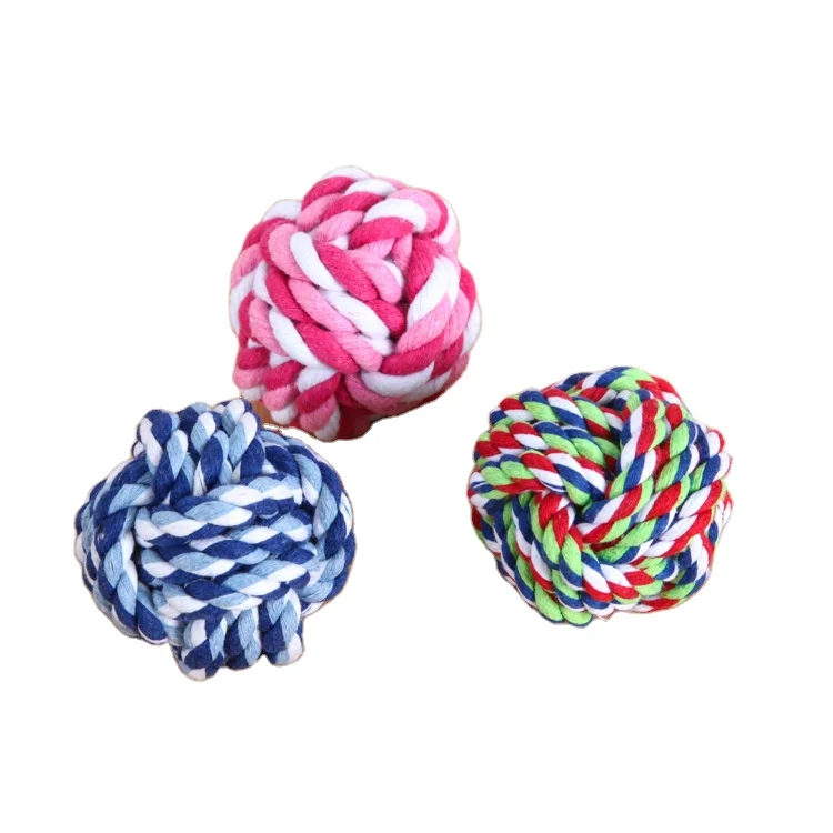 

Durable Interactive Rope ball Cat Dog Pet Toys Interactive Toy Rope chewing toy, Picture