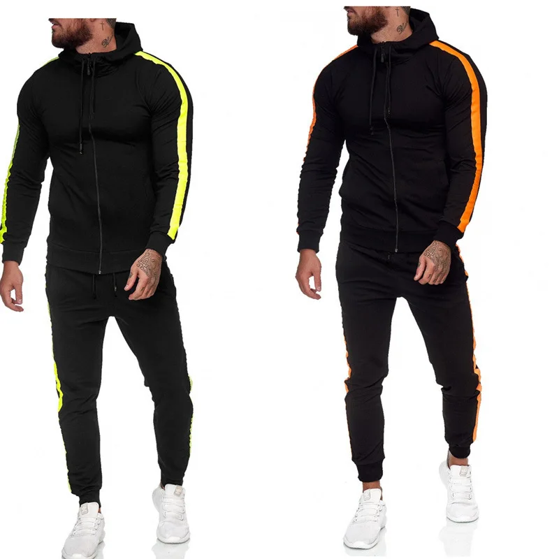 

High quality Training Gym Track Suits Custom Men's Jogging Tracksuit, Four colors