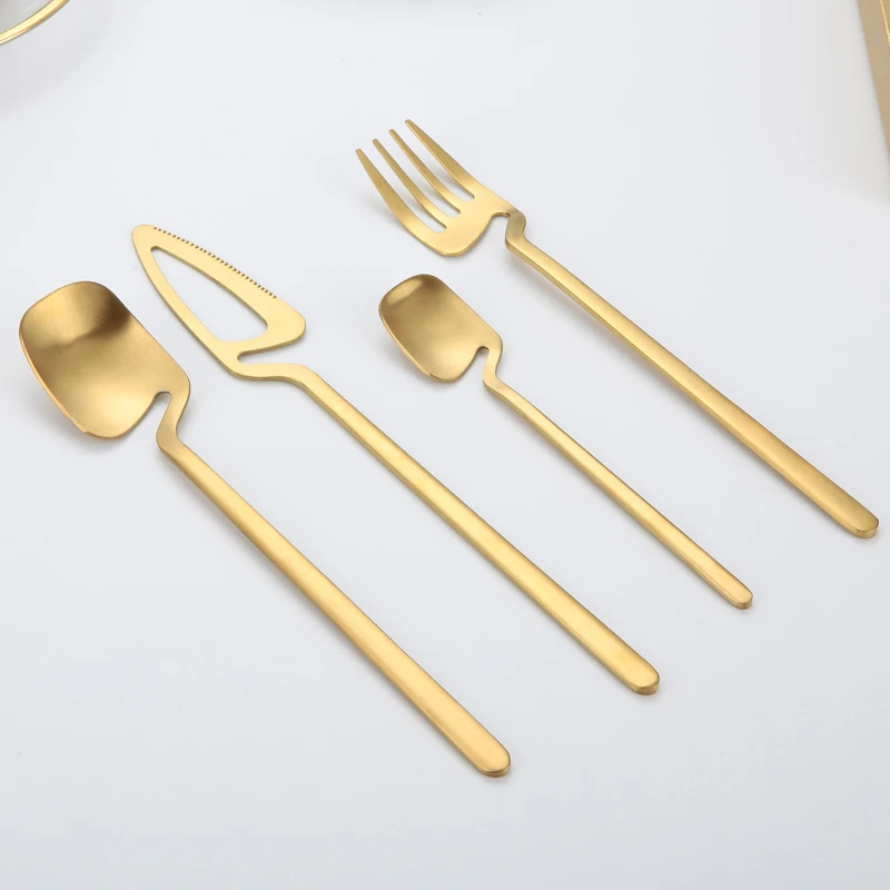 
Modern stainless steel flatware set,2020 new style hanging cutlery set 