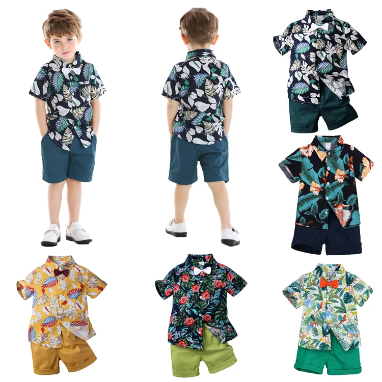 

2022 boys shirt clothingsets gentleman jack clothing clothes baby summer clothes RTS, As shown