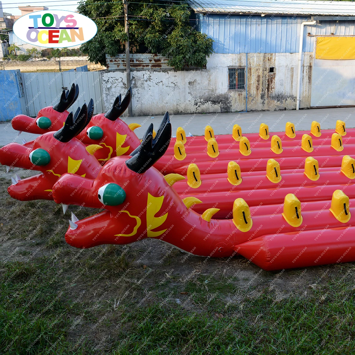 Inflatable Dragon Boat Inflatable Towable Boat For 8 Player Buy